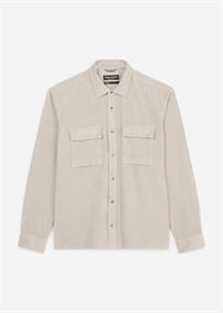 Cord-Overshirt dapple gray