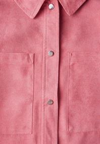 Cord Overshirt desert berry