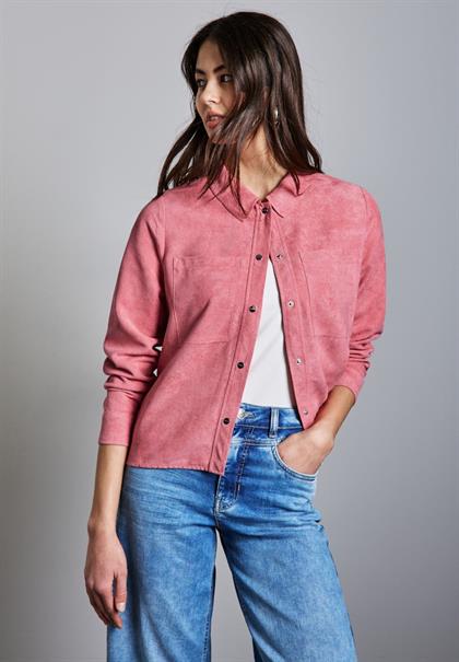Cord Overshirt desert berry