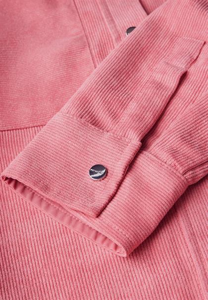 Cord Overshirt desert berry