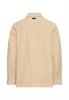 Cord Overshirt mit Druckknöpfen oatmeal