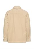 Cord Overshirt mit Druckknöpfen oatmeal