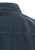 Cord Overshirt mit Druckknöpfen tinted blue