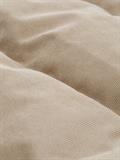 Cord Puffer-Jacke mit Stehkragen cashew beige