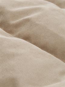 Cord Puffer-Jacke mit Stehkragen cashew beige