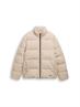 Cord Puffer-Jacke mit Stehkragen cashew beige