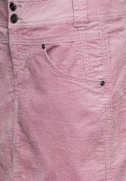 Cord-Rock in A-Linie sunrise pink