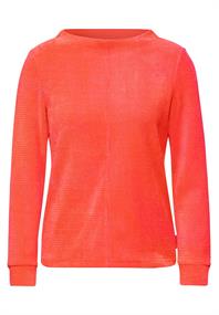 Cord-Shirt juicy orange