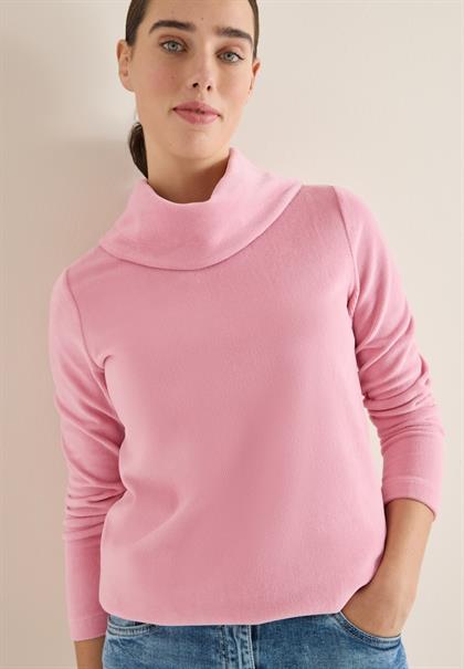 Cord Shirt mit großem Kragen blossom corduroy