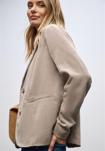 Cordblazer morning beige