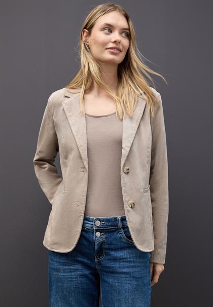 Cordblazer morning beige