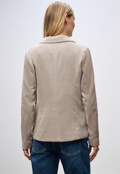 Cordblazer morning beige