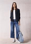 Cordbluse deep petrol