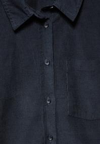 Cordbluse deep petrol