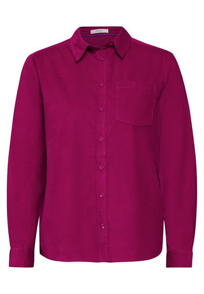 Cordbluse jewel pink