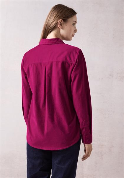 Cordbluse jewel pink