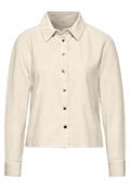Cordbluse mit Knopfleiste smooth sand beige