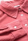 Cordbluse mit Knopfleiste sugar coral