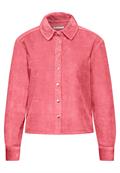 Cordbluse mit Knopfleiste sugar coral