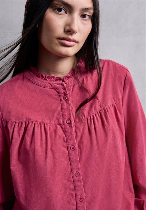 cordbluse-mit-rüschendetails-dark-candy-pink