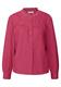 Cordbluse mit Rüschendetails dark candy pink