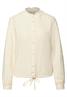 Cordbluse mit Tunnelzug soft beige