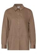 Cordbluse rich mocha