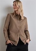 Cordbluse rich mocha