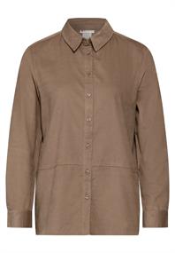 Cordbluse rich mocha