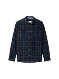 Cordhemd mit Karomuster navy dark corduroy check