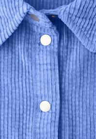Cordhemdbluse bonnet blue