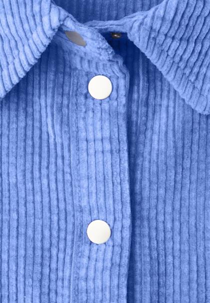 Cordhemdbluse bonnet blue