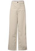 Cordhose im Casual Fit pebble beige