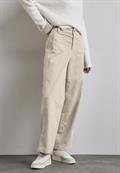 Cordhose im Casual Fit pebble beige