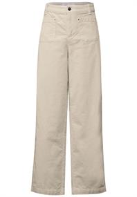 Cordhose im Casual Fit pebble beige