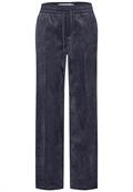 Cordhose im Loose Fit night sky blue