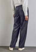 Cordhose im Loose Fit night sky blue