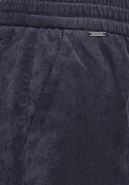 Cordhose im Loose Fit night sky blue
