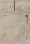 Cordhose mit Patch Pockets dark morn beige