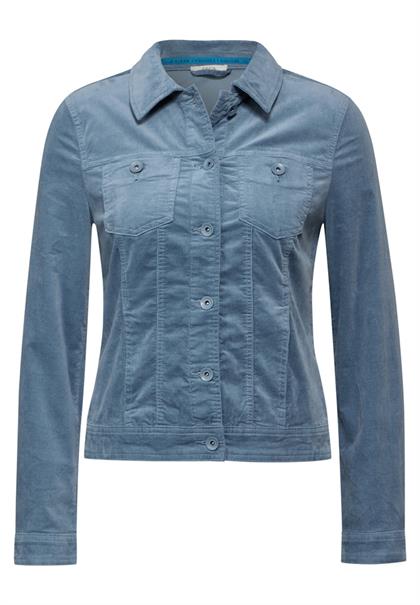 Cordjacke dove blue