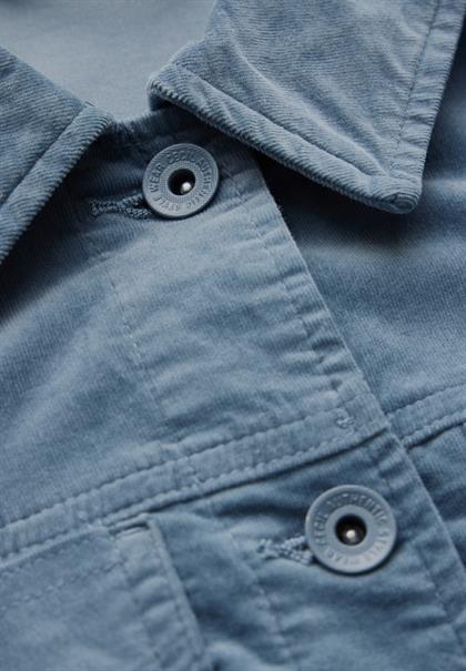Cordjacke dove blue