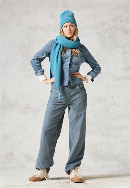 Cordjacke dove blue