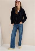 Cordjacke mit Kapuze urban dark blue