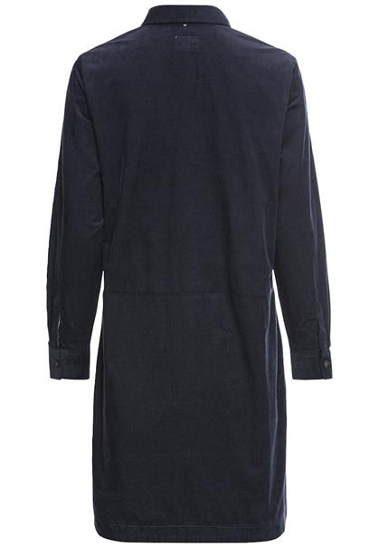 Cordkleid aus reiner Baumwolle night blue