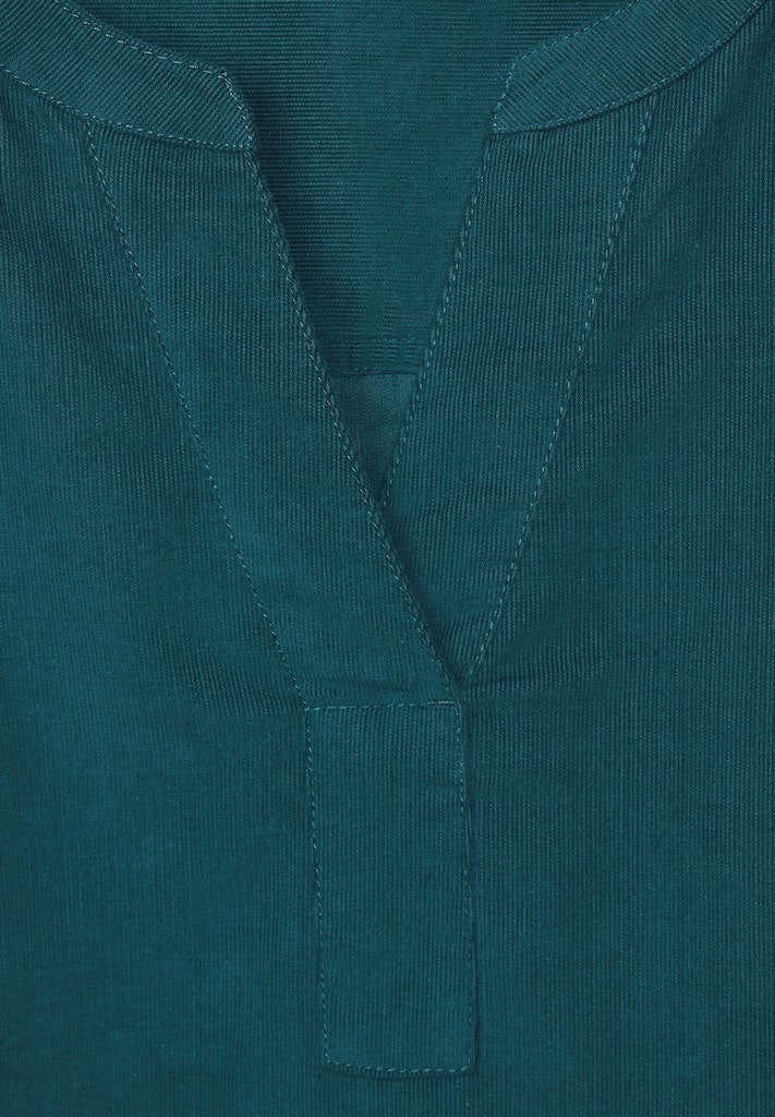 online Cordkleid deep 3/4-Arm mit Damen bei Kleid Cecil lake kaufen bequem green