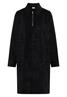 Cordkleid mit Zipper black