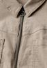 Cordkleid mit Zipper morning beige