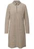 Cordkleid mit Zipper morning beige