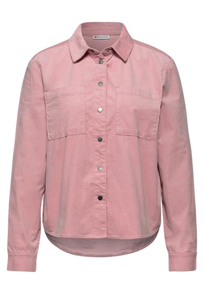 Cordmix Bluse powder pink