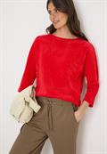 Cordshirt fiery red